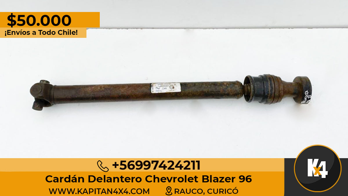 Cardán Delantero Chevrolet Blazer 96 – kapitan4x4