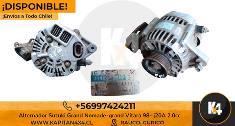 Alternador Suzuki Samurai/Vitara 92