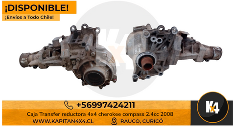 Caja Transfer reductora 4x4 Jeep Cherokee Compass 2.4cc 2008