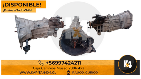 Caja Cambios Ssangyong Musso 4x2 2.9cc 2006