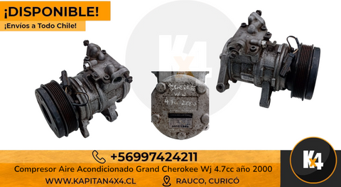 Compresor A/C Cherokee Wj 4.0cc año 2000