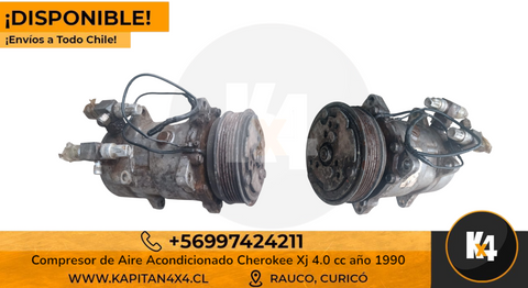 Compresor A/C Jeep Cherokee XJ 4.0cc año 1990