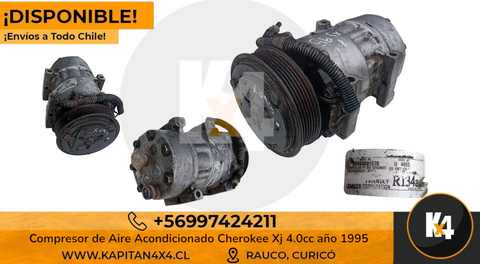 Compresor A/C Jeep Cherokee Xj 4.0cc año 1995