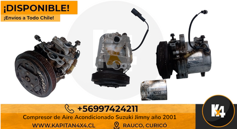Compresor A/C Suzuki Jimny 1.3cc 2001
