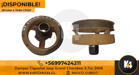 DAMPER CIGÜEÑAL JEEP GRAND CHEROKEE WK 3.7CC AÑO 2006