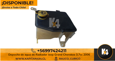 DEPOSITO DE AGUA RADIADOR JEEP GRAND CHEROKEE WK 3.7CC AÑO 2006