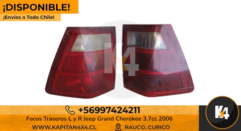 FOCOS TRASEROS L Y R JEEP GRAND CHEROKEE WK 3.7CC AÑO 2006