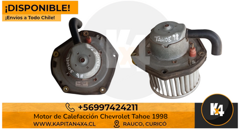 Motor Calefaccion Chevrolet Tahoe 1998