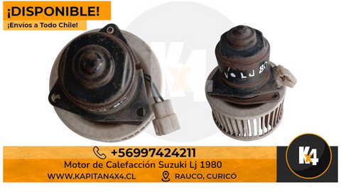 Motor Calefaccion Suzuki Lj 1980