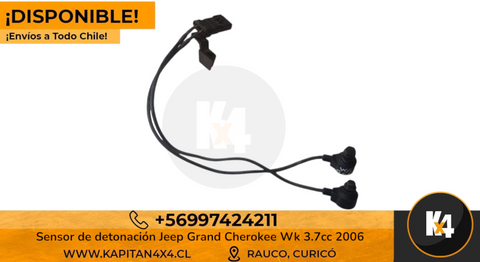 SENSOR DE DETONACION JEEP GRAND CHEROKEE WK 3.7CC AÑO 2006