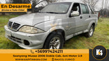 Ssangyong Musso 2006 4x4 Motor 2.9cc