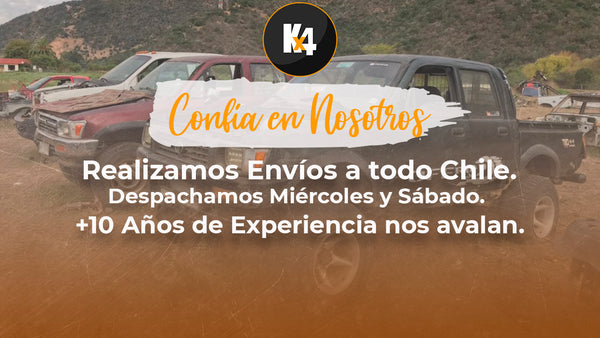 Desarmaduria en Curicó. Venta de Repuestos en Curicó. Kapitan 4x4 