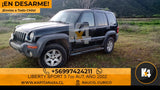 Jeep Liberty Sport 3.7cc Automático negro del 2002 en desarmado, ideal para repuestos. kapitan4x4.