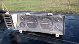 Panel de instrumentos clásico kapitan4x4 para vehículo todoterreno con indicadores de velocidad, RPM y temperatura
