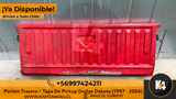 Portón trasero rojo original para Dodge Dakota 1997-2004 de kapitan4x4 con manilla incluida