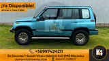 Suzuki Vitara Sidekick 4x4 1992 azul para desarme en kapitan4x4 con piezas mecánicas disponibles