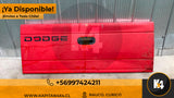 Portón trasero rojo original para Dodge Dakota 1997-2004 con manilla, disponible en kapitan4x4