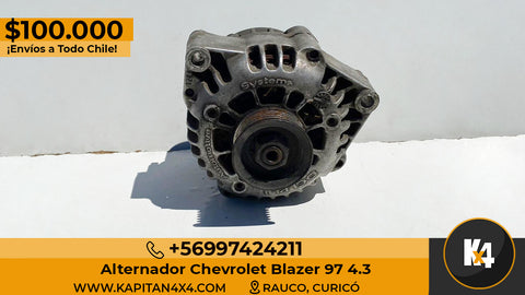 Alternador Chevrolet Blazer 97 4.3