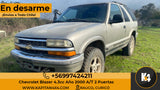 Chevrolet Blazer 4.3cc Año 2000 A/T 2 puertas