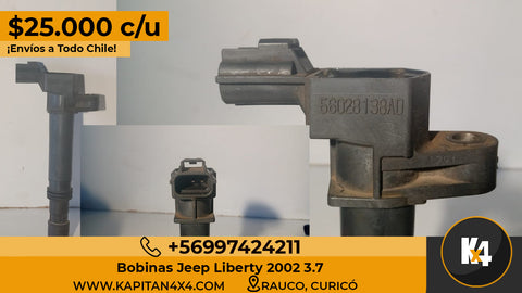 Bobina Jeep Liberty 2002 3.7