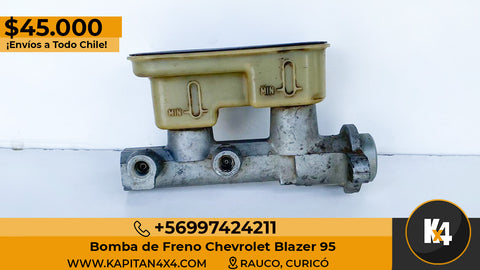 Bomba de freno Chevrolet Blazer 95