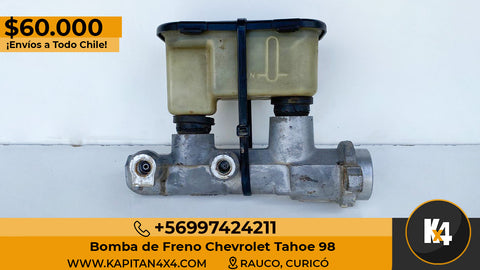 Bomba de Freno Chevrolet Tahoe 98