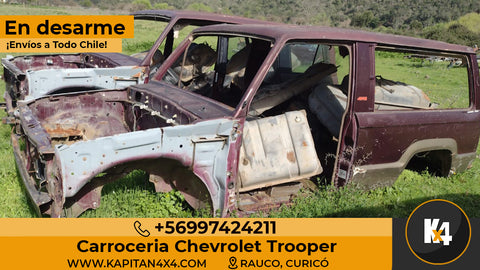 Carrocería Chevrolet Trooper