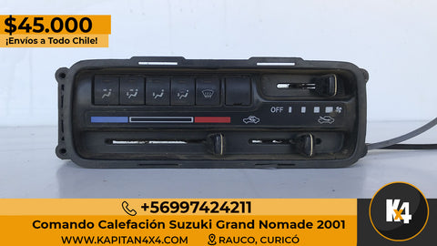 Comando Calefacción Suzuki Grand Nomade 2001