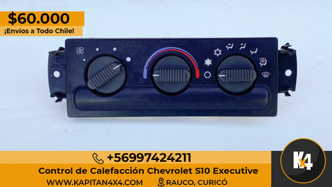 Control de Calefacción Chevrolet S10 Executive