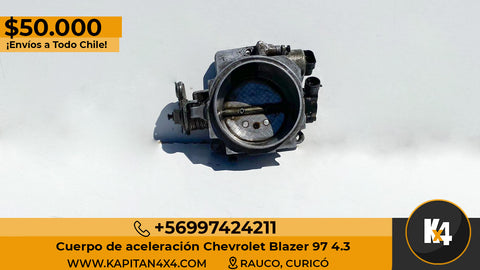 Cuerpo de Aceleración Chevrolet Blazer 97 4.3