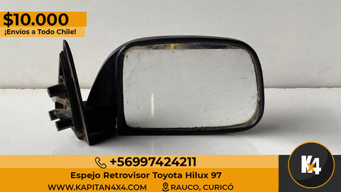 Espejo Retrovisor Toyota Hilux 97