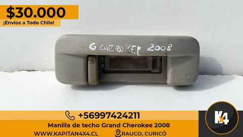 Manila de Techo Jeep Grand Cherokee 2008