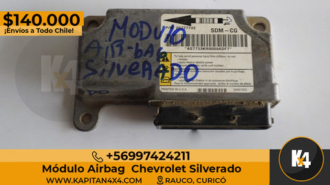 Módulo Airbag Chevrolet Silverado