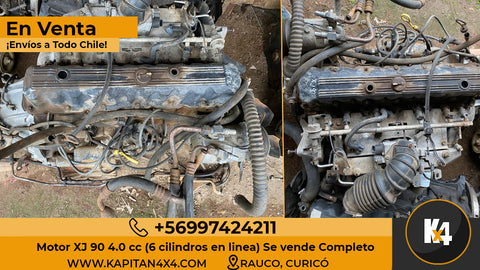 Motor XJ 90 4.0 cc Completo