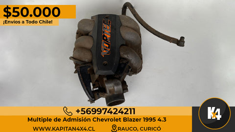 Múltiple de Admisión Chevrolet Blazer 1995 4.3cc