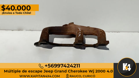 Múltiple de Escape Jeep Grand Cherokee WJ 2000 4.0