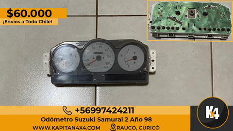 Odómetro Suzuki Samurai 2 Año 98