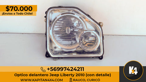 Óptico delantero Jeep Liberty 2010 (con detalle)