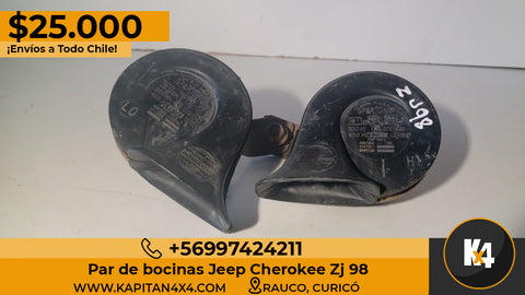 Par de Bocinas Jeep Cherokee ZJ 98