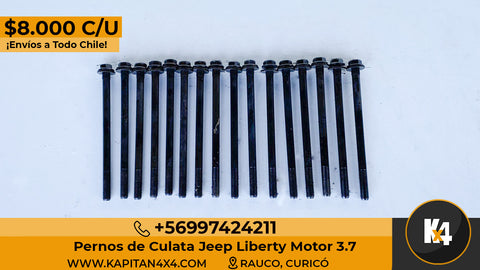 Pernos de Culata Jeep Liberty Motor 3.7