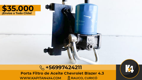 Porfa Filtro de Aceite Chevrolet Blazer 4.3