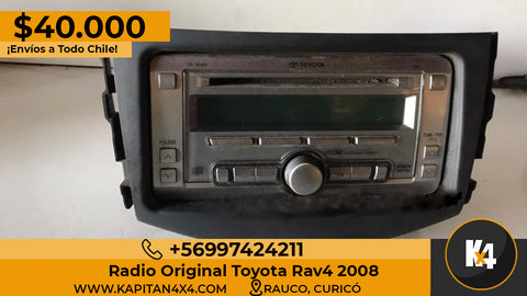 Radio Original Toyota RAV4 2008