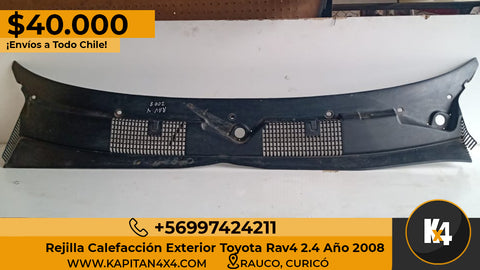 Rejilla de Calefacción Exterior Toyota Rav4 2.4 Año 2008