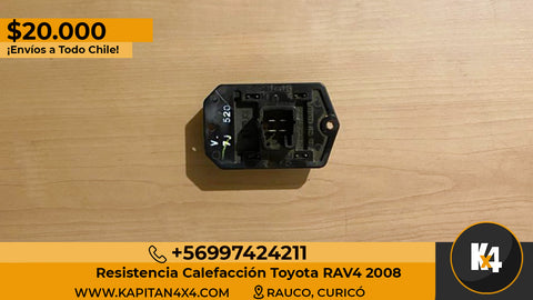 Resistencia Calefacción Toyota Rav4 2008