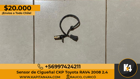 Sensor de Cigueñal CKP Toyota Rav4 2008 2.4