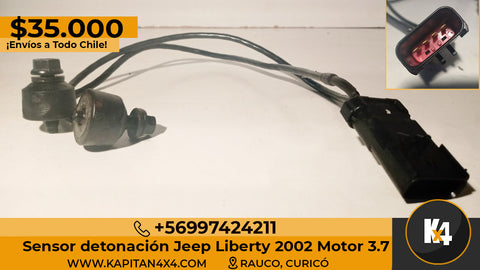 Sensor Detonación Jeep Liberty 2002 Motor 3.7