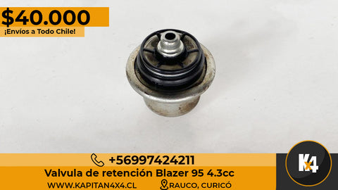 Válvula de retención Chevrolet Blazer 95 4.3cc