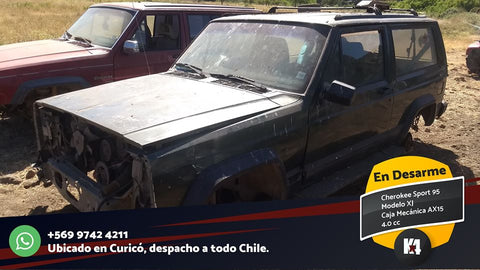 Cherokee Sport 95 Modelo XJ en desarme