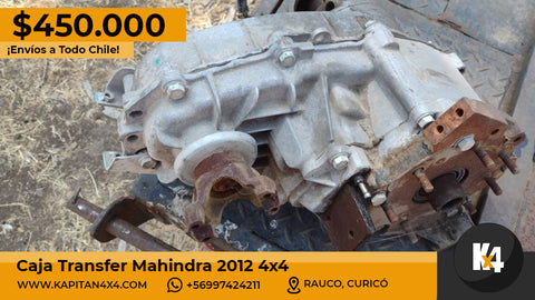 Caja Transfer Mahindra 2012 4X4